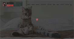 Desktop Screenshot of kittenrescue.org