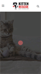 Mobile Screenshot of kittenrescue.org